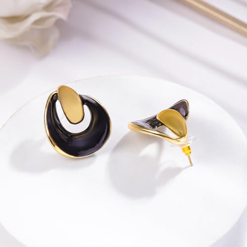 Image of Rubans Earrings Unique Design & Shapes Stylish Trendy Jewellery Gift for Women & Girls