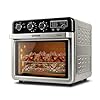 G3 Ferrari G10221 Forno Air Fryer Multifunzione 32 L, 2000 W, 5 Programmi di Cottura, 6 Resistenze, Temperatura Regolabile fino a 230 °C, Display con Timer, Accessori Inox Senza BPA/PFOA, Nero-Argento