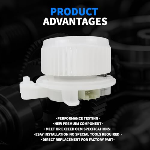 Image of HVAC Heater Blower Motor Compatible with Toyota Sequoia 2008-2022 Sienna 2011-2020 Front Side Replaces 87103-0C051, 700298, 75050, 871030C051