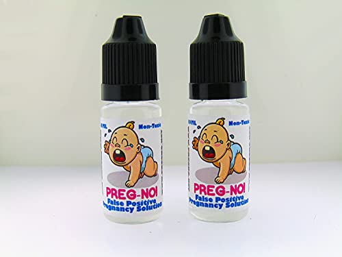 Generic PREG-NO! False Positive Pregnancy Solution Prank! Twin-Pack! Fakes Any Pregnancy Test!