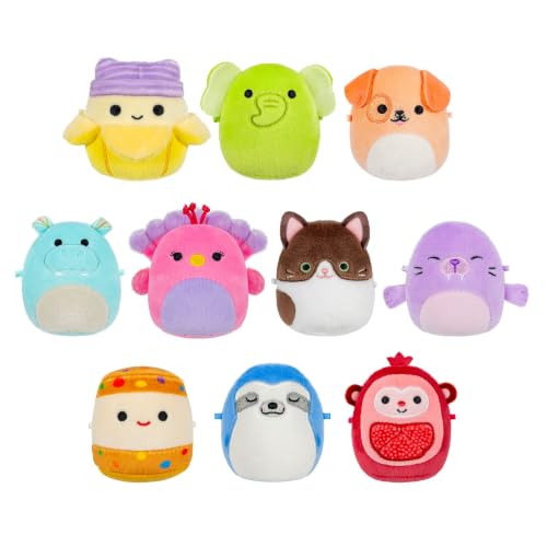 Squishmallows SQMM0227 Micromallows 10er Pack 6,5 cm Plüsch