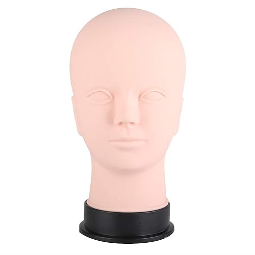 Miniatura 1 de Maniquí de entrenamiento profesional de silicona suave masaje de maquillaje práctica maniquí cabeza modelo de maniquí de pestañas cabeza