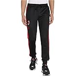 PUMA Pantalones Deportivos ftblHeritage T7 del A.C. Milan Hombre L Black Tango Red