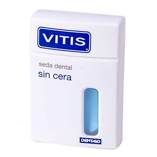 VITIS Seda Dental SIN Cera, Negro, Estándar