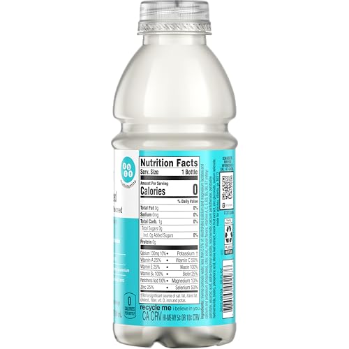 VitaminWater Zero Squeezed Zero Sugar Watermelon, Refreshing Drink for Athletes and Fitness Enthusiasts, Post Workout Re