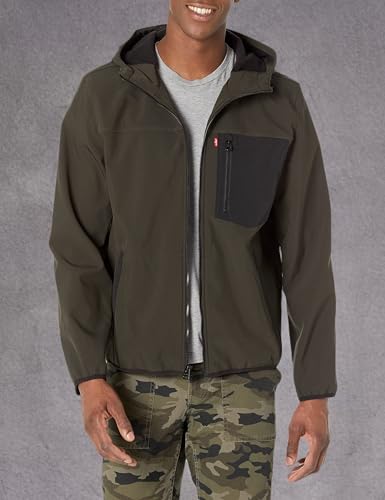 Image of Levi's Men's Water-resistant Softshell Active Hoodie