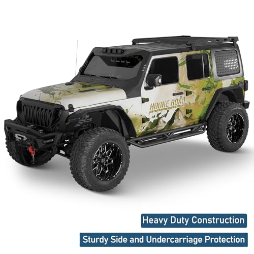 Estribos laterales para Jeep Wrangler JL 2018-2026 miniatura 5