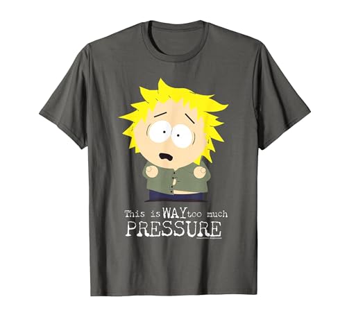 South Park Tweek Tweak Too Much Pressure T-Shirt, Homme, Asphalte, L