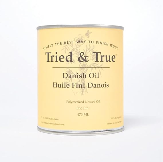 Tried & True Danish Oil Pint All Natural, All Purpose Finish For