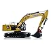 wheelfun 1/18 Kabolite K961 100S PRO RC Hydraulic Excavator RTR Remote Control Digger ST8 Radio 2S Battery Electric Claw Hammer Ripper Earth Digger Hobby Grade Model for Adult