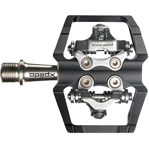 Xpedo Baldwin Pedal: Black, Titanum Spindle Cover