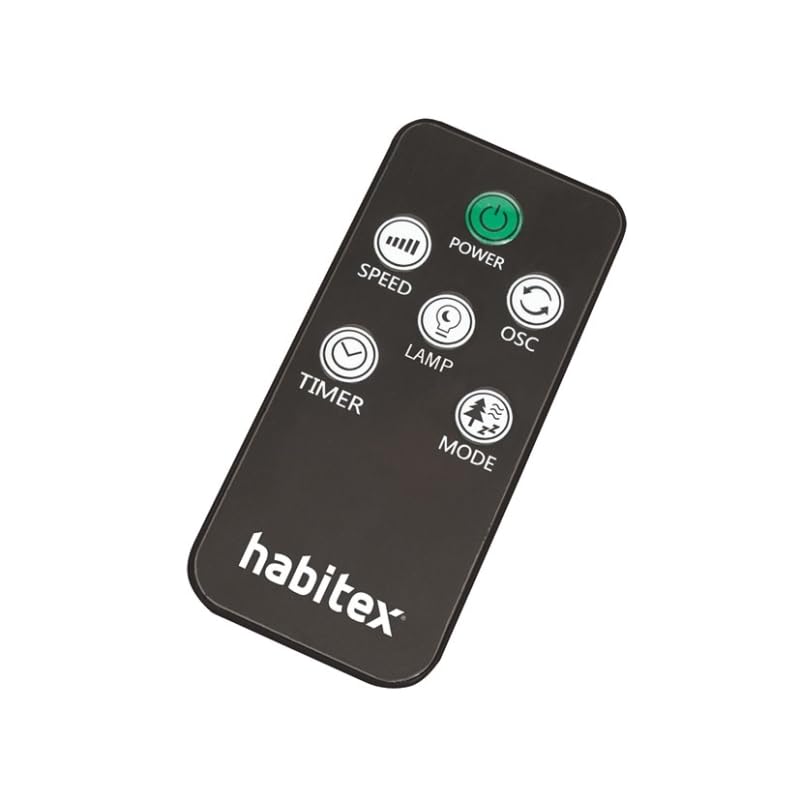 Habitex Ventilador Torre 29inch Negro con Mando