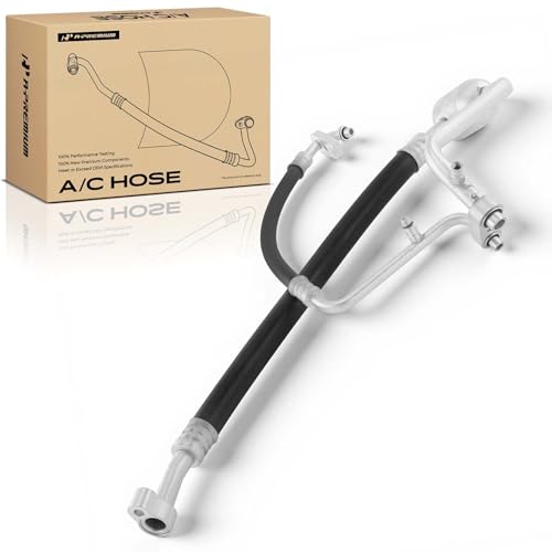 A-Premium A/C Suction Hose & Discharge Line Hose Assembly Compatible with Chevrolet Traverse 2013-2017 & GMC Acadia 2013-2016 Acadia Limited 2017 & Buick Enclave 2013-2017 3.6L