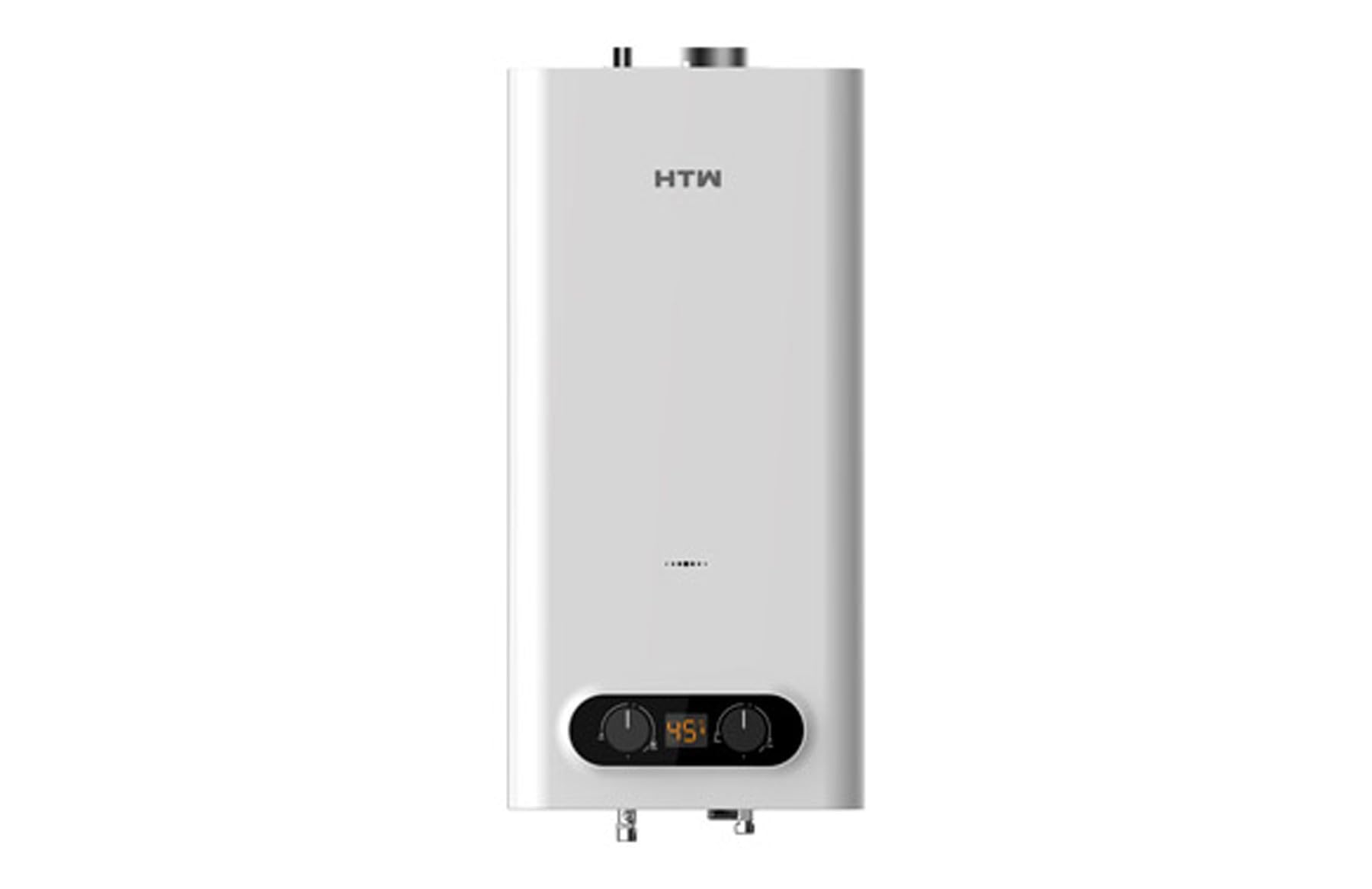 HTW - Calentador de Gas Butano Atmosférico Automático 11 Litros Obi - Cámara Abierta - Tiro Natural