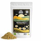 Manzanilla Dulce Ecológica en Flor 100g – Flores Enteras (Matricaria chamomilla) – Infusión Natural a Granel – Té de Manzanilla Premium Suave y Aromático – Camino de Costeras