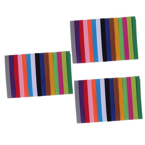 Angoily 3sets 15-Color Pet Identification Collars Adhesive Puppy Id Bands Double-Sided Size l 15pcs*3