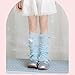 MENGLANSI Calf Socks Fashion Socks Long Stockings Stacked Leg Warmer for Teen Girl Age 3-13 Year