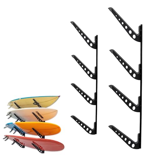 StoreYourBoard Adjustable Surfboard Wall Mount Rack