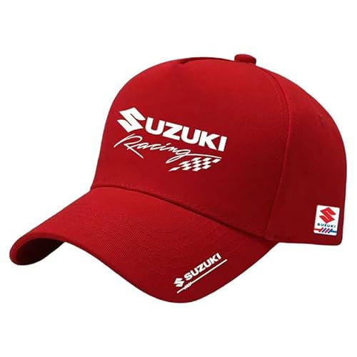 WSDUILA Auto Kappe für Suzuki Splash 2010-2015, Personalisierte Kappe, Cap Mit Bestickt Text Abzeichen, Mütze Basecap Verstellbar,C