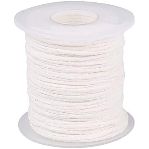 Meifyomng Cotton Candle Wicks for DIY Cover