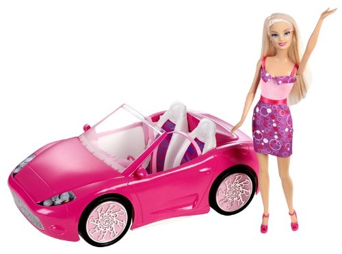 Preisvergleich Produktbild Barbie Doll and Glam Convertible