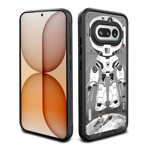Image of KAPAVER Astro Big Eyes Back Cover Case for Nothing Phone 4a | Nothing Phone 4a Back Cover (Nova White)