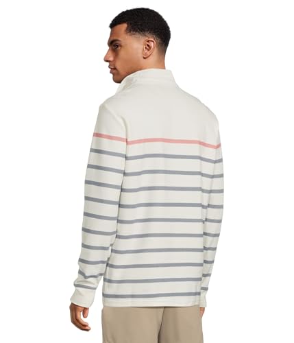 vineyard vines Men's Breton Stripe Saltwater Quarter Zip3
