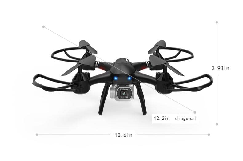 Smart-mini-drone-with-4k-HD-dual-camera-aerial-aerial-vehicle-Suitable-for-adult-beginners-children-foldable-remote-control-night-flight-quadcopter-flight-toys-Blue