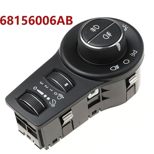 Interrupteur phare 68156006AB pour Jeep Cherokee de 2014 à 2018 - 2