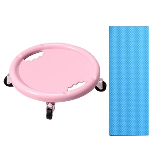 Rueda de rodillo de ejercicio y tablero de entrenamiento abdominal core