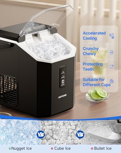 KOMORE Nugget Ice Maker (Portable)