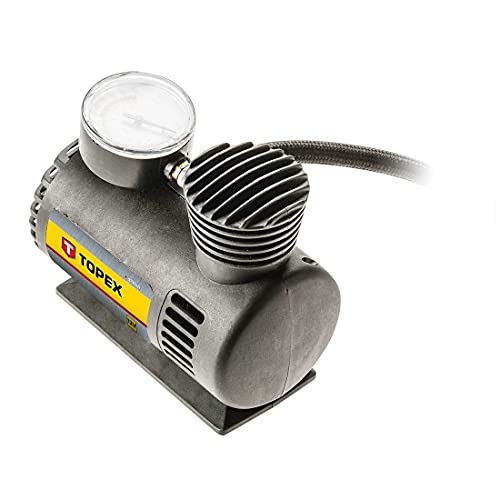 Compressore a batteria TOPEX con culo. Connessione 12v