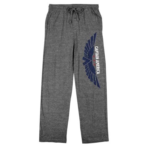 Captain America: Brave New World Men's Heather Gray Sleep Pajama Pants