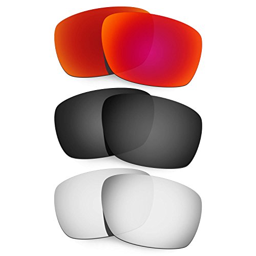 Lentille de rechange Oakley Tinfoil Carbon titane pour cyclisme et route