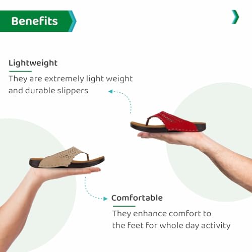Image of ORTHO JOY doctor Slipper for women Fancy || Orthopedic Women's Slipper || Regular Wear slippers For Women
