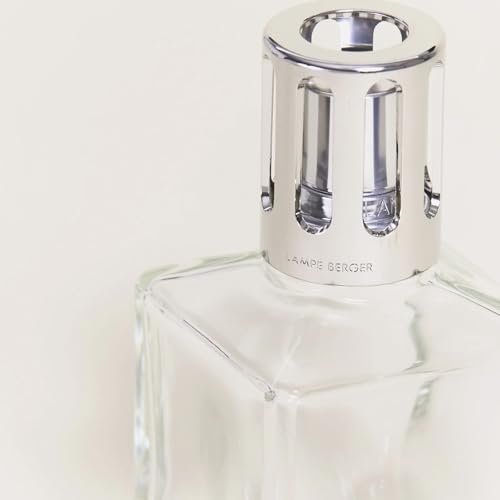Maison Berger – Geschenkset Lampe Berger Essentielle Carrée mit 2 Nachfüllungen à 250 ml – Air Pur & Frische Ozeanbrise – Katalytische Duftlampe – Feine, Gleichmäßige Diffusion