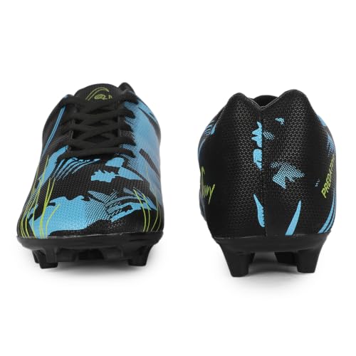 Image of Wavvy Football Shoes for Mens | Lightweight Synthetic Leather Upper, High Shear Strength TPU Sole | Football Studs for Adult, Men & Boys | Football Cleats | Football Sports Shoes