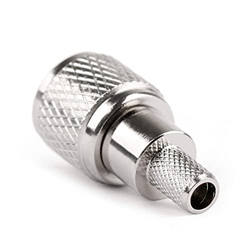 Conector Mini-UHF macho 10 piezas para cable RG-58 miniatura 4