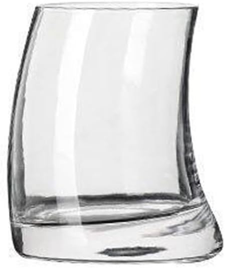 1pc 360ml Shaped Glass Cup Nordic Creative Twisted Juice Cup Cocktail Cup