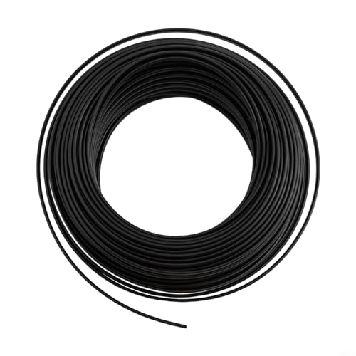 MoSundi Cavo riscaldante autoregolante, 17 W/m, 220 V, per tetti, grondaie e tubi dell'acqua, con rivestimento in PE resistente ai raggi UV, 5 m-100 m (5 m) 50 m