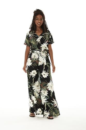 Image of Family Matching Hawaiian Clothes, Wispy Cereus Black