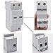 smseace Lightning Protector Voltage Surge Arrester Device, 2P Lightning Protection Circuit Breaker, 2.0KV (2P 40KA), Low-Voltage Lightning Arrester Photovoltaic Charge Controller