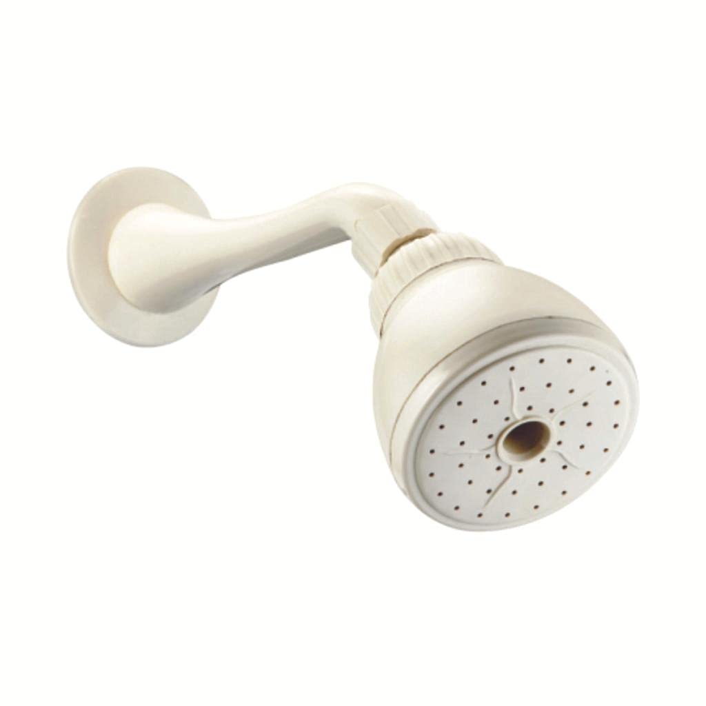 COATS Plastic plain Rain Shower | Round Overhead Shower with Arm and Flexible Head | For Bathroom - Off White (B097PBGT4S) Amazon Price History, Amazon Price Tracker