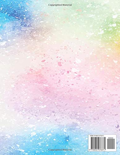 COLORFUL NOTEBOOK : Lined Notebook Journal 120 Pages - Large (8.5 x 11 inches): Note your colorful life everyday !! image 3