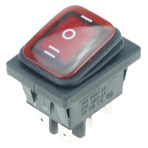 Interruptor resistente de 6 pines para solucionar averías eléctricas en barcos y coches 2