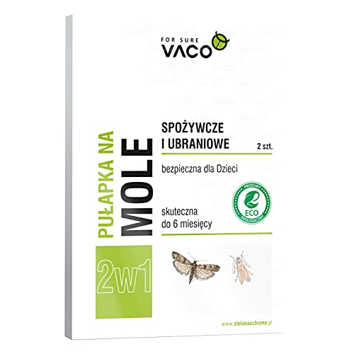 VACO ECO Pułapka na Mole ubraniowe spożywcze 2szt