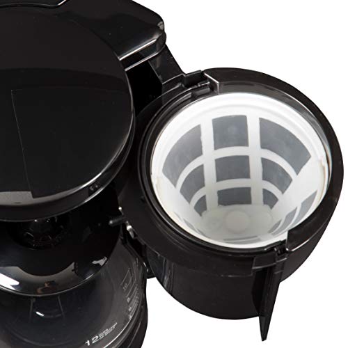 Double Coffee Brewer Station - Dual Drip Coffee Maker Brews Two 12-Cup Pots, Make Regular Or Decaf At Once Or Different Flavors, W/ Individual Heating Elements, 2 Glass Carafes, Filters & Scoopers #TOP3