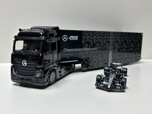 Burago 1/43 Mercedes F1 gX|[^[ Actros Giga space { W15 ZfX xc u[S ~jJ[ g[[