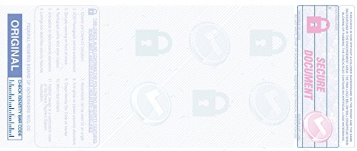 Abc Computer Voucher Checks Compatible W/Quickbooks Check On Top, Gold Linen (500 Sheets) #TOP2