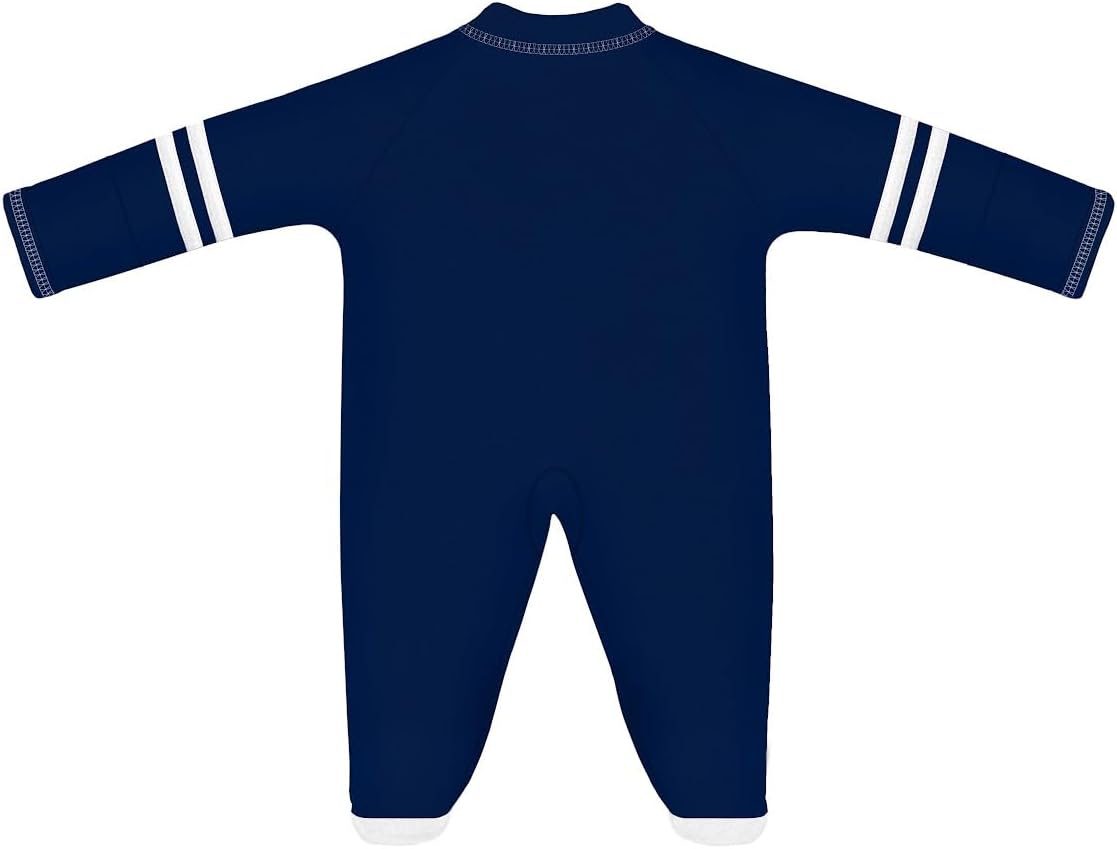 Creative Knitwear College Baby Infant Sports Shoe Footed Romper - Team Logo, Many Colors, Unisex, (0-9 Months) - Image 2